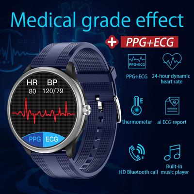 12 Farben Smart Watch PPG + EKG Gesundheitsuhr Männer Frauen Smartwatch Bluetooth Anruf Sport Fitness Armband Uhr Uhr für Android Apple Xiaomi Huawei