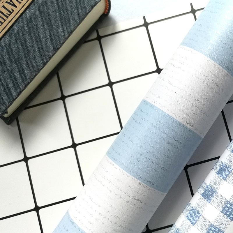 

Простые мультяшные ретро геометрические самоклеящиеся водонепроницаемые обои на стену, декор, для стола и мебели, сделай сам, съемные наклейки 45cm*10m