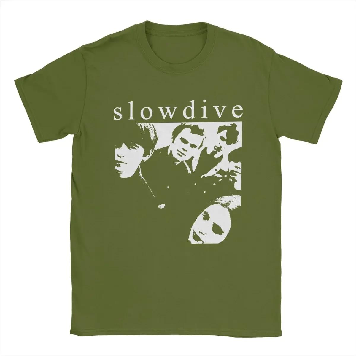 

Men s T-Shirt Slowdive Photo Vintage Pure Cotton Tees Short Sleeve T Shirts Round Collar Clothes Original#Color XXXXXL чёрный