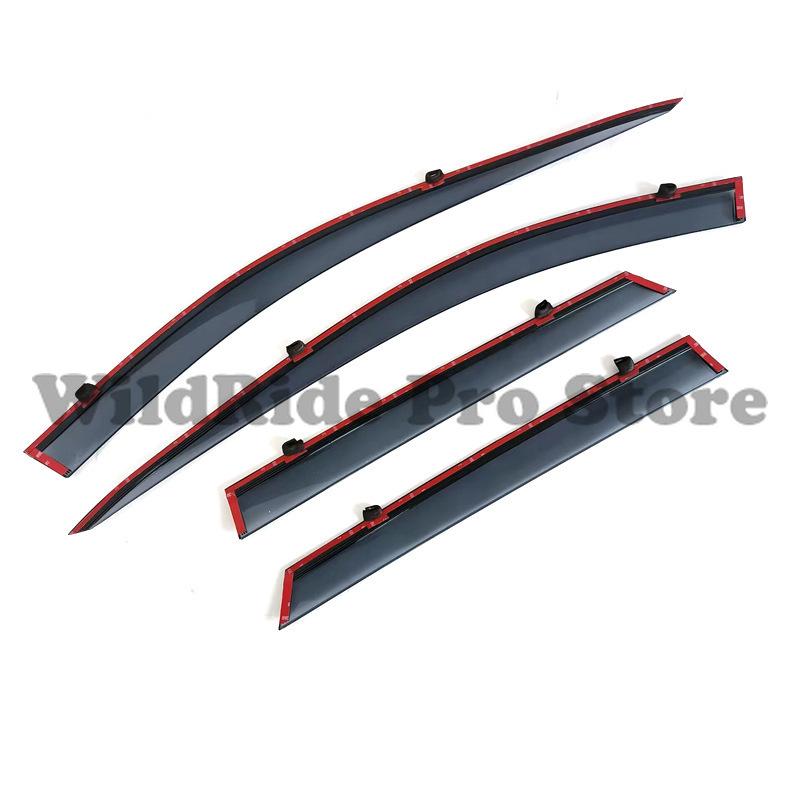 1 set Window Visor for Hyundai Tucson 2021-2024 L Rain Guard Car Accessories