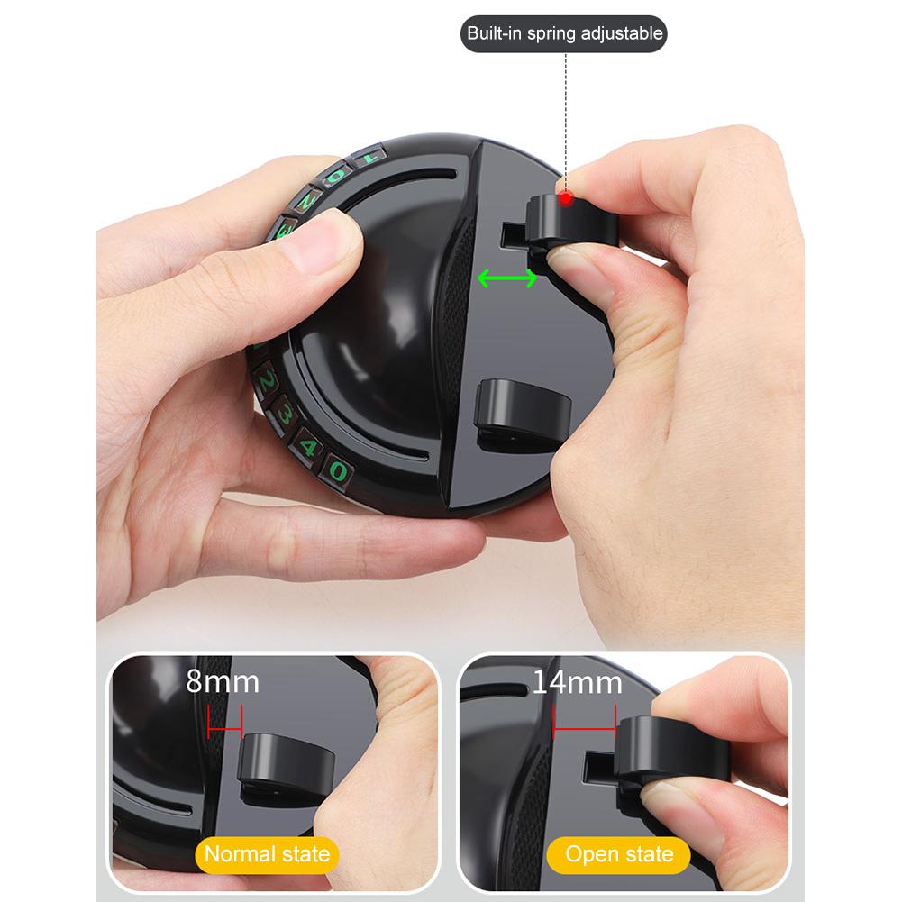 Multifunktionale Auto Anti-Rutsch-Matte mit Parknummer Auto Armaturenbrettmatte 360° Drehbarer Universeller Telefonhalter