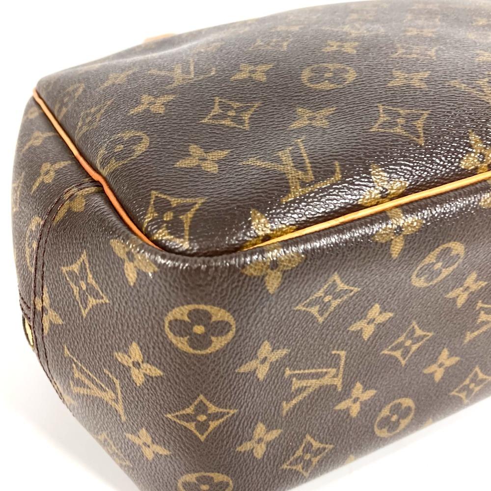 Louis Vuitton M47270 Monogram Deauville Bag Tote Bag Hand Bag Brown