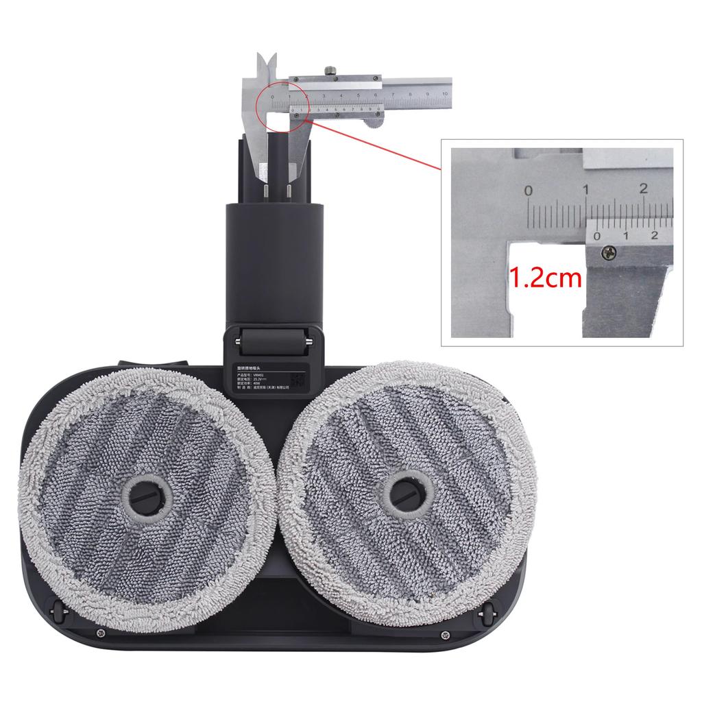 Original Rotating Dual-mopping Brush Head Dreame V11SE V12/V12 Pro V16 ,T20,T30,R10,R10 Pro,R20 Vacuum Cleaner Accessories