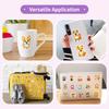 50Pcs Cute Shiba Inu Stickers – Waterproof Reusable Dog Decals for Luggage, Laptop, Phone