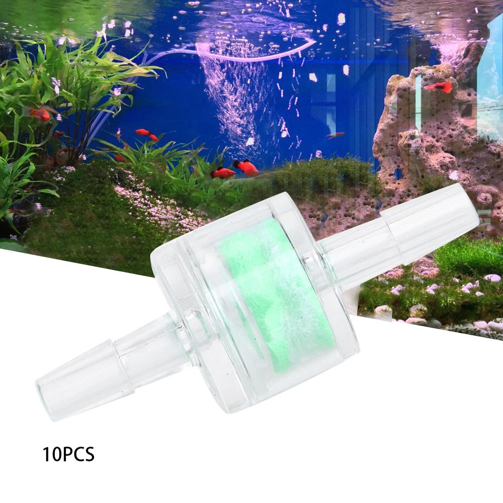 10PCS ABS Green Aquarium Water Pump Silicone Tube Filter Fish Tanks Hose Cleaning Filtration Supplies