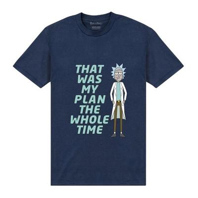 Rick And Morty Unisex Adult My Plan T-Shirt