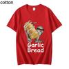Vitlöksbröd Herr T-shirt Grafisk Vintage Bomulls T-shirt Herr- Och Dam Kortärmad Trend