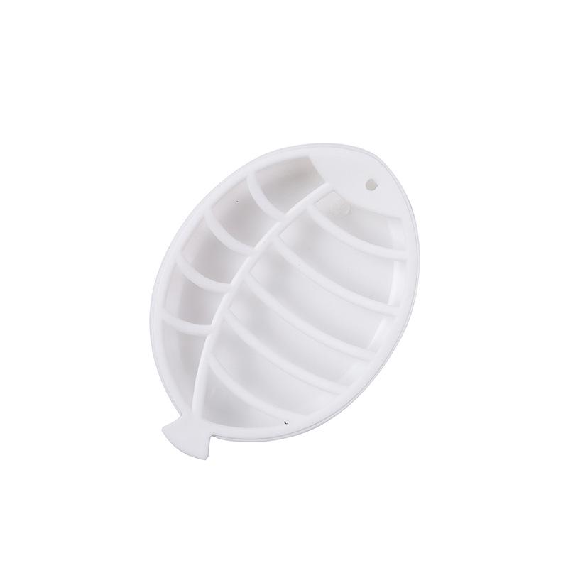 2PCS Double Layer Fish Shape Portable Soap Holder Soap Storage Container For Home Drain Soap Box
