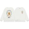 Grenzüberschreitende trendige Marke Casablanca Casablanca Buchstabe gemaltes Print 380g Herren- und Damen- Rundhals-Pullover