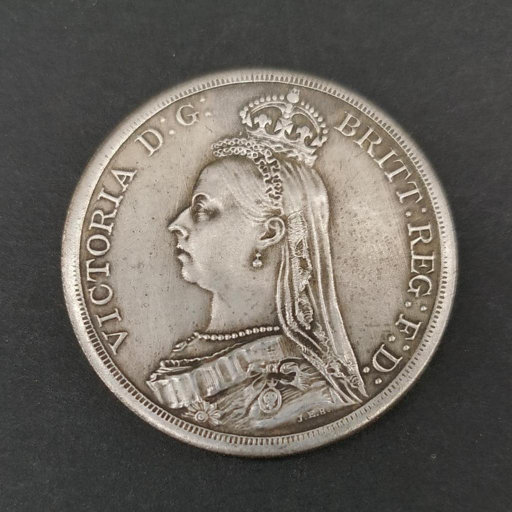 Embossed British Horse Sword Knight, Queen Victoria Cloak Knight, Retro, Coin, Craft Collection, Christmas Gift, Stocking Stuffers