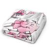 Funny Cartoon D-Diddls Knitted Blankets Coral Fleece Plush Diddl Warm Throw Blankets for Bedroom Sofa Bed Rug