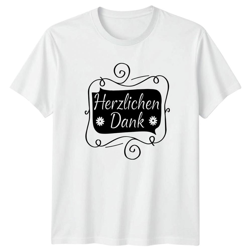Herzlichen Dank TShirt GerUnisex Saying Thank You Gift For Him And Her S