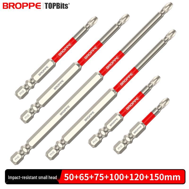 High Torque Phillips Head Bit Set: Shock-Resistant, Strong Magnet, High Hardness, for Electric Screwdrivers & Hand Drills.