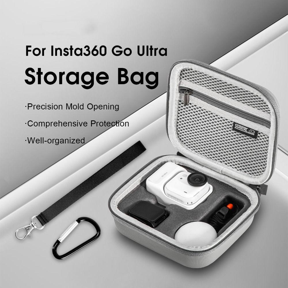 Portable Storage Bag Protective Mini Body Handbag for Insta360 Go Ultra Camera Accessories