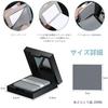 ADOFUN Oil Blotting Paper [300 Sheets] Oil Absorbing Sheets with Mirror, Large Size, Puff-Applicator
