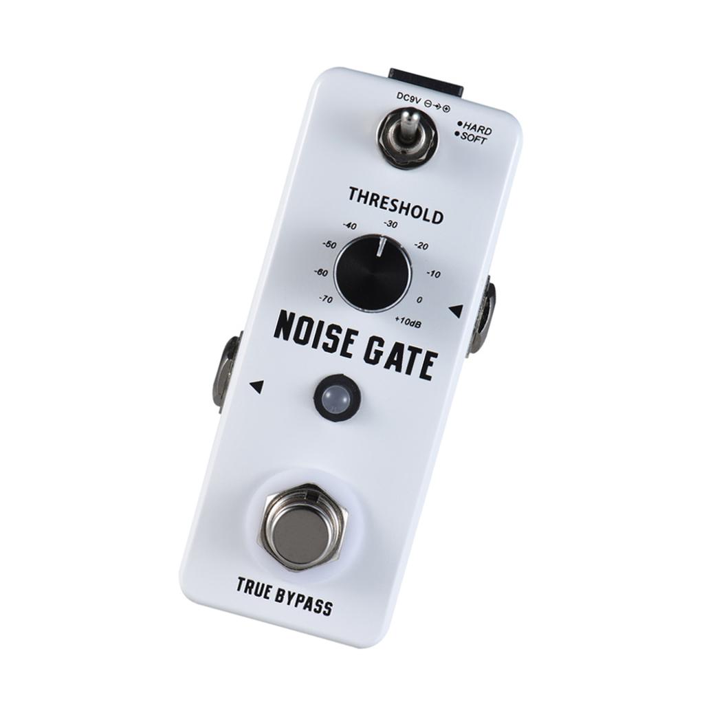 Rowin Noise Gate Noise Reduction Guitar Effect Pedal 2 Modes Aluminum Alloy Shell True Bypass
