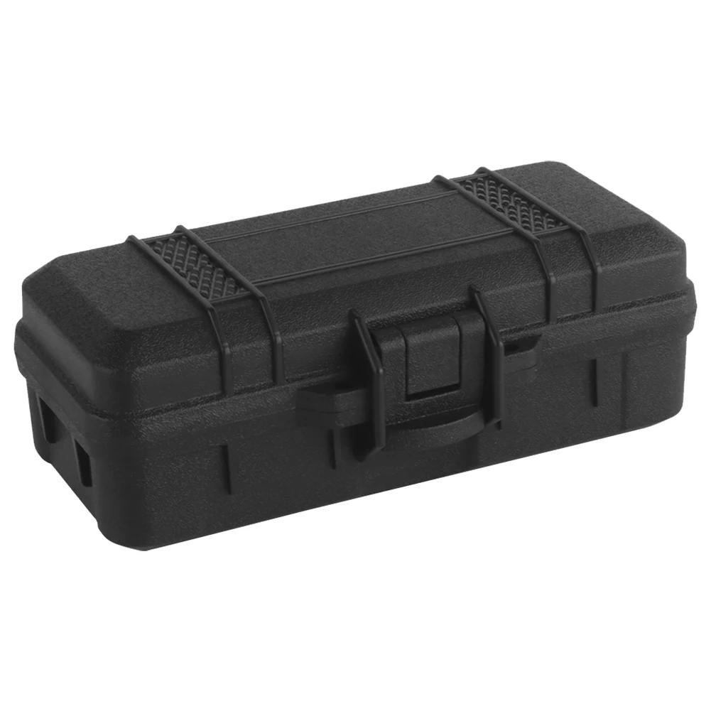 

Outdoor Survival Tool Case Waterproof Sealed Shock Absorption Box Dustproof Safety Protective Tool Case for Instrument Gear чорний