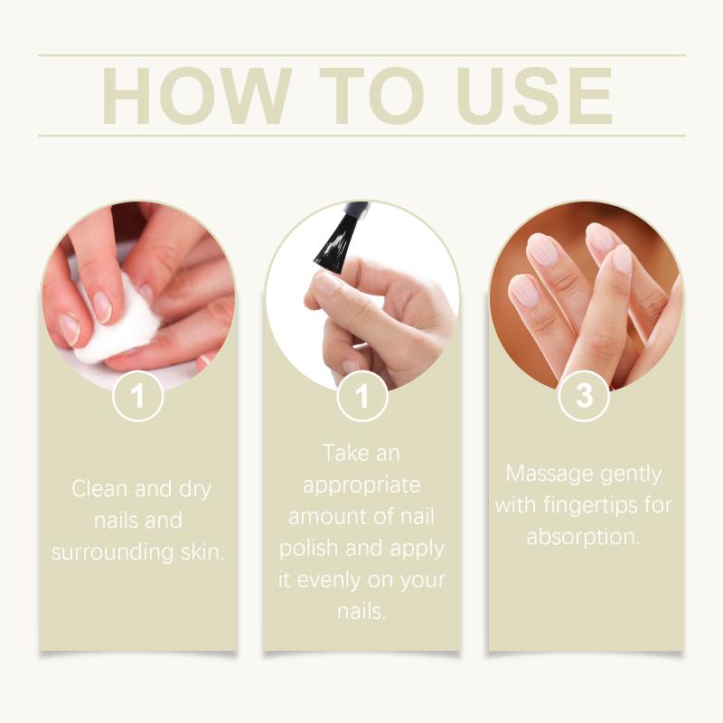 Herbal Nail Care Oil Cuticle Softener Strengthens Repairs Dry Damaged Nails Deep Moisturizing for Home Manicure