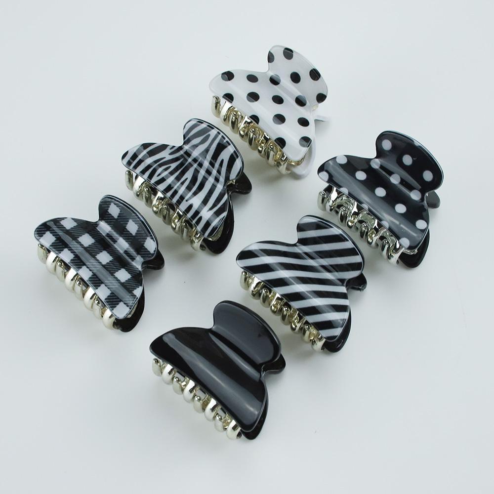 5pcs/10PCS Women Plastic Headbands 0.8cm Thin Plain Matte Hairbands Non-slip Hair Hoops For Girls Daily Wear