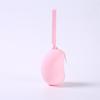 Geantă Depozitare Cosmetice din Silicon cu Model Fasole Suport Portabil pentru Căști Cablu de Date Portofel pentru Monede Organizator Impermeabil