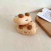 Creative Fun Stereoscopic Peanut Emoji Headphone Cover for Apple Airpods 1/2 Pro/Pro2 3 4 Silicone Drop-proof Soft Case
