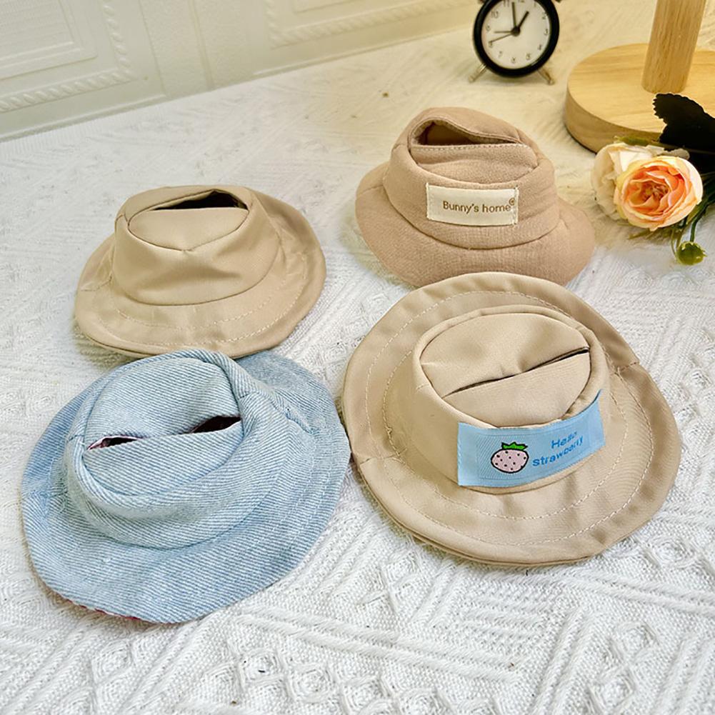 Doll Hat for 17cm Labubu Color Match Hat Kawaii Cute Doll Accessories Kids Girls Toys