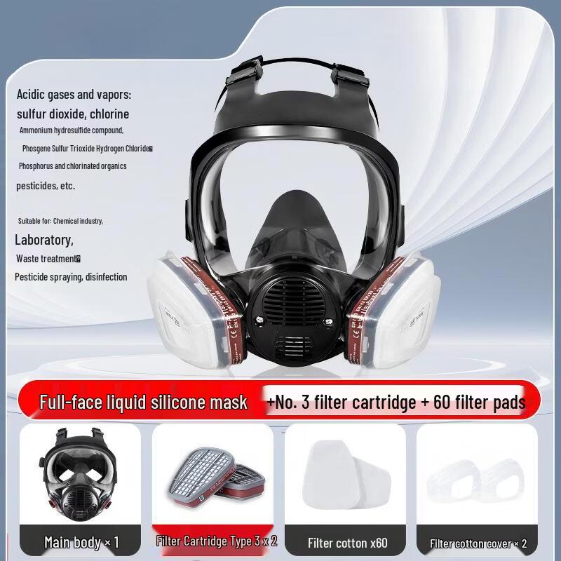 DAXTE A8 Full-Face Gas Mask