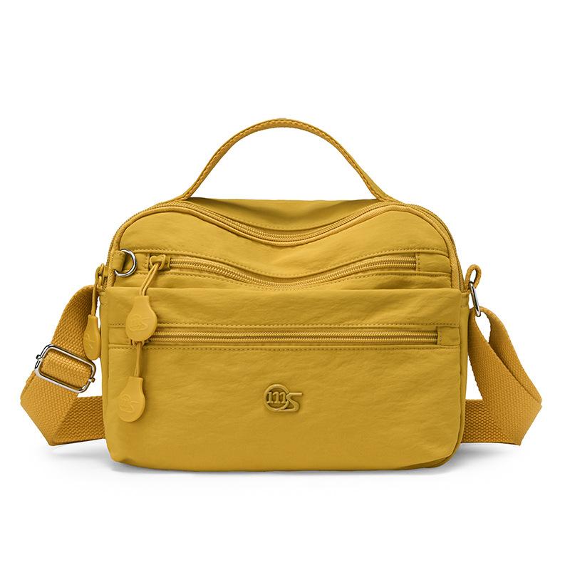 New small square bag versatile messenger bag casual and lightweight nylon bag shoulder bag fashion handbag