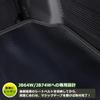 Temiry Luggage Mat for New Jimny Durable Rubber Cargo Mat for Rear Easy Black JB64W/JB74W, Water-Repellent, Stain-Resistant, Non-Slip, Seats,
