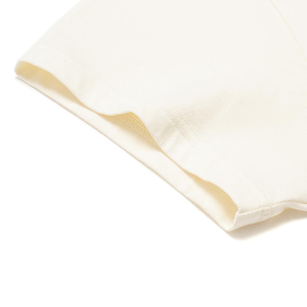 Li Ning X Disney Collaboration Stitch Series Round Neck Pullover Casual Knit Sports Short Sleeve Drop Shoulder T-Shirt Women Tops Off-White ATSU162-5