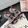 European goods full of diamond dad shoes for women in the spring and autumn of 2025, the new platform-soled sports fried street sports and leisure sho
