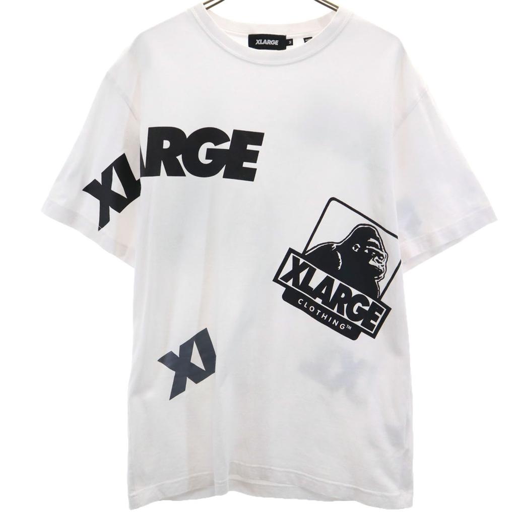 Xlarge Short Sleeve T-shirt M White Men's Used