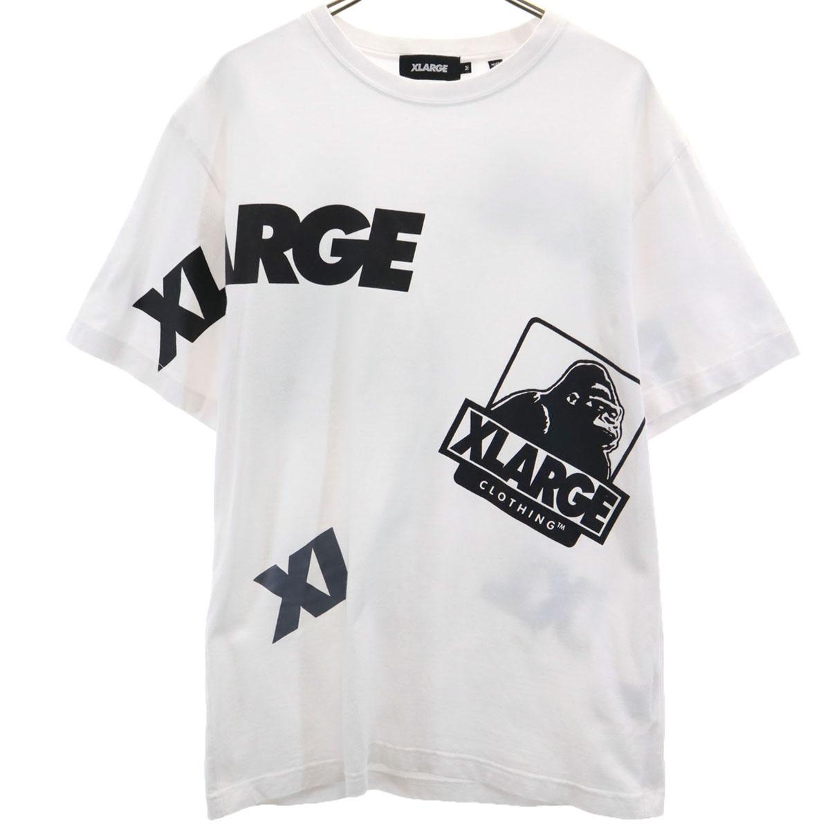 

XLARGE Short sleeve T-shirt M white Men s Used