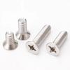 304 Stainless Steel Phillips Flat Head Countersunk Machine Screw (Sizes: M2, M3, M4, M5, M6, M8, M10)