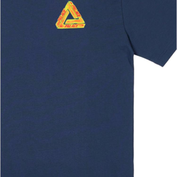 Palace Heat Sensi T-Shirt Navy Unisex Tops Blue P26TS188