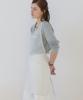 Our Hope Sheer Dot Layered Apron - White