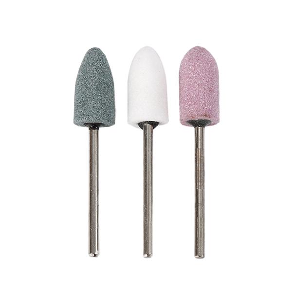 1 Pc Nail Art Drill Manicure Wool Grinding Head Silicon Grinding Head Wheel Shank 2.34mm