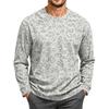 Men's Corduroy Long Sleeve Neck Top for Everyday Casual Wear