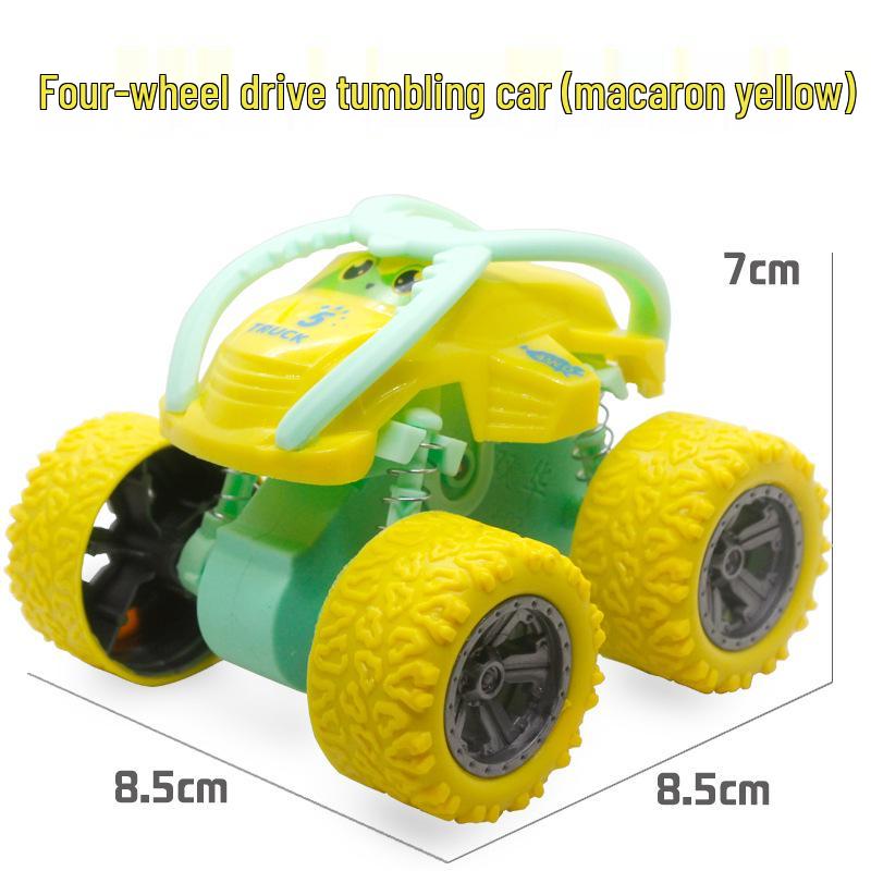 Kids' Inertial Excavator Toy Car: Off-Road Vehicle for Boys, Perfect for Small Gifts and Night Markets