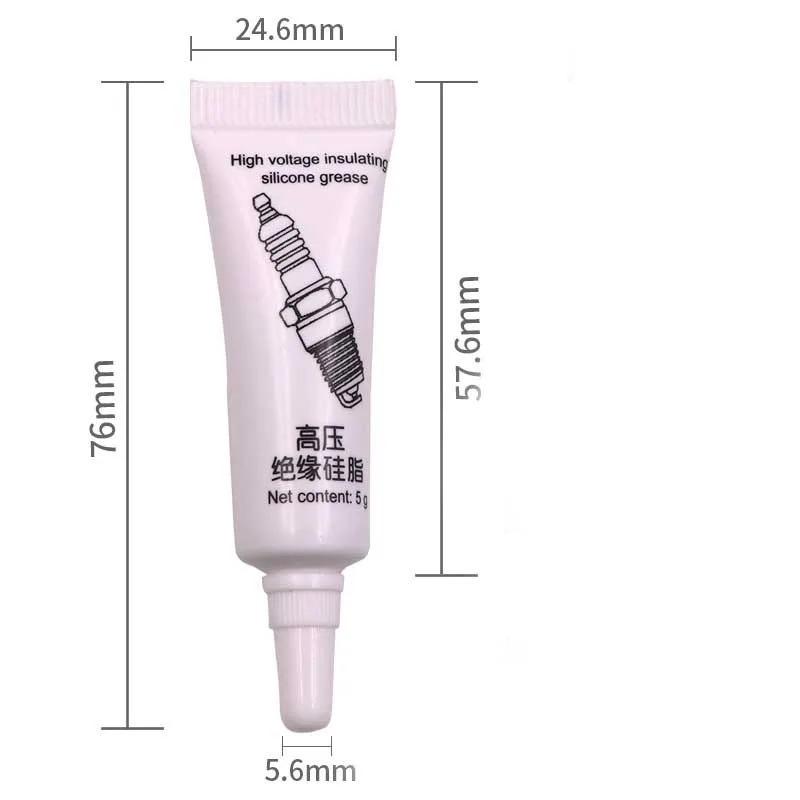 Car Spark Plug High and Low Temperature Corrosion Resistance Car Spark Plug High Voltage Insulated Silicone Grease Ignition Coil