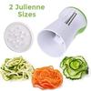 ANYOHOE Heavy Duty Spiralizer Vegetable Slicer Vegetable Spiral Cutter Zucchini Shredder Grater Kitchen Gadgets and Accessories