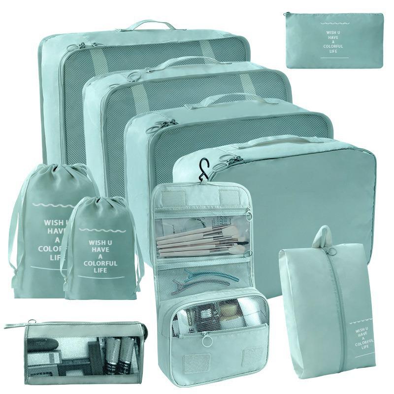 Large Capacity Foldable Travel Storage Bag Set - 7 Pieces