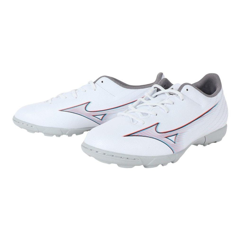 Mizuno Alpha Artificial Turf Non-Slip Low-Top Kids Soccer Shoes Kids Soccer Shoes White P1GE236509