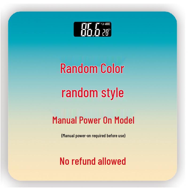 Rechargeable Bluetooth Smart Body Fat and Weight Scale - Accurate Household Weighing Default