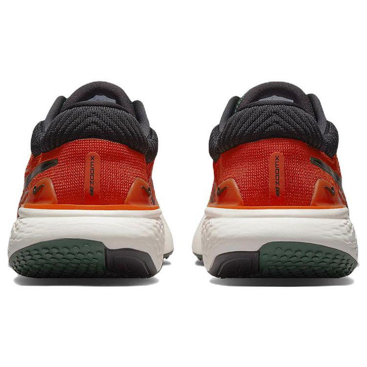 Nike ZoomX Invincible Run Flyknit 2 Team Orange Men Sneakers Gorge-Green Sail Black DV2149-800