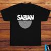 New Shirt Sabian Cymbals Drums Music Logo Black/White/Grey/Navy T-Shirt S-5XL