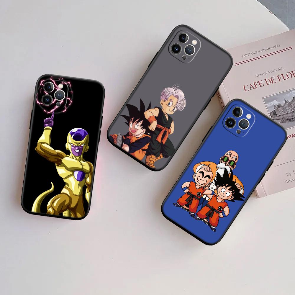 RA12 Dragon Ball Goku New High-End Shell Phone Case for iPhone 16 15 14 13 12 Pro Max Plus Mini