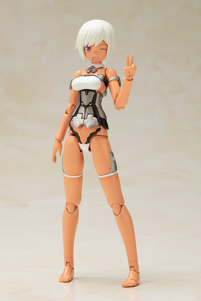 Kotobukiya Frame Arms Girl Leticia Silver Approximately 150mm Plastic Model Ver., Tall, Non-scale