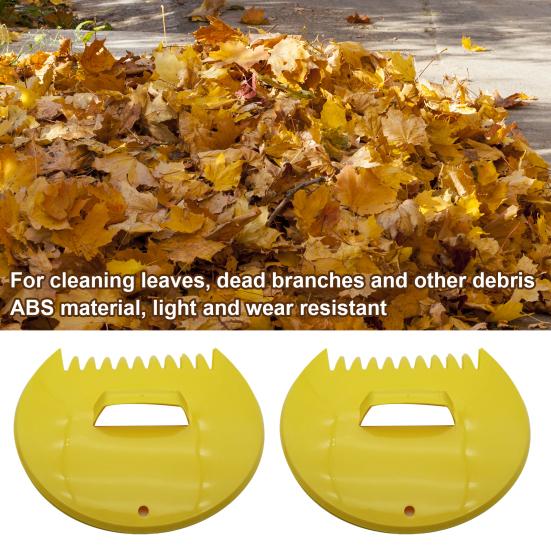 Leaf Scoops Hand Rakes Leaf Scooper Claws with Adjustable Handles Garden Cleanup Tool Leaf Grabbers for Picking Up Leaves Grass Clippings