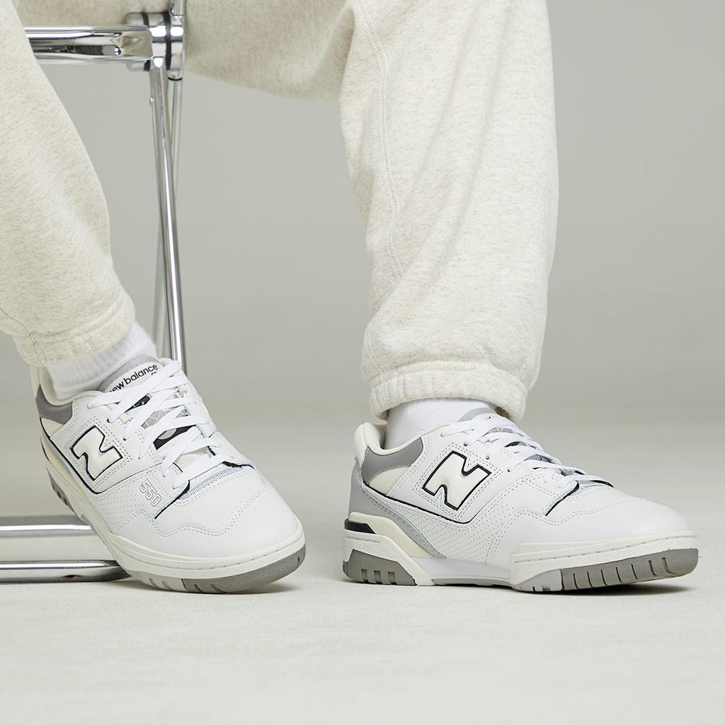 New Balance 550 "Białe/Marblehead" sneakersy BB550PWA